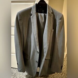 Van Heusen Charcoal Suit Set (Jacket & Pants) Boys Size 20 Husky